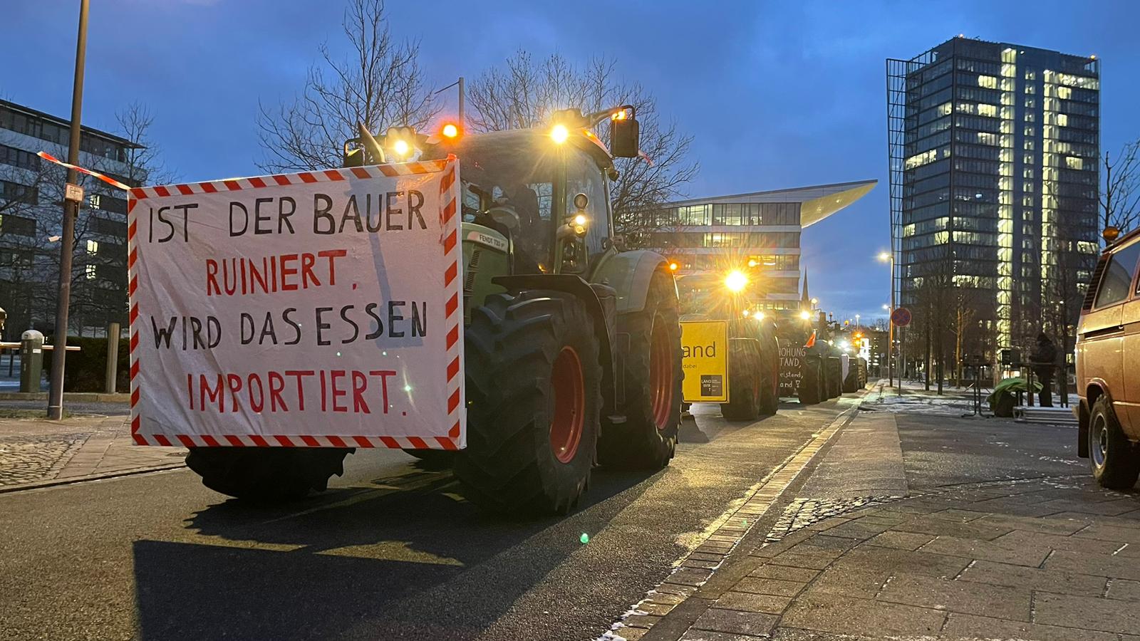 Vokietijos ūkininkų protestas