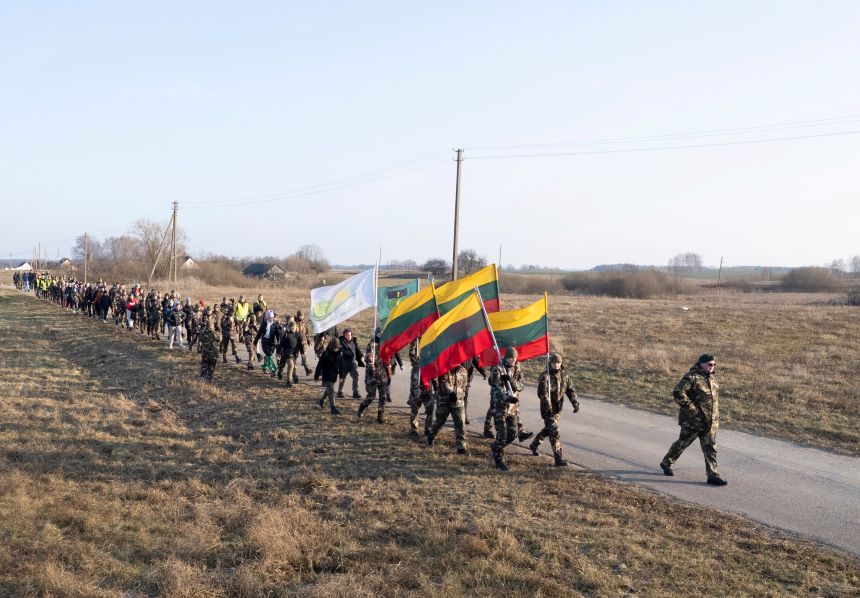 žygis Klepočių tragedijai atminti