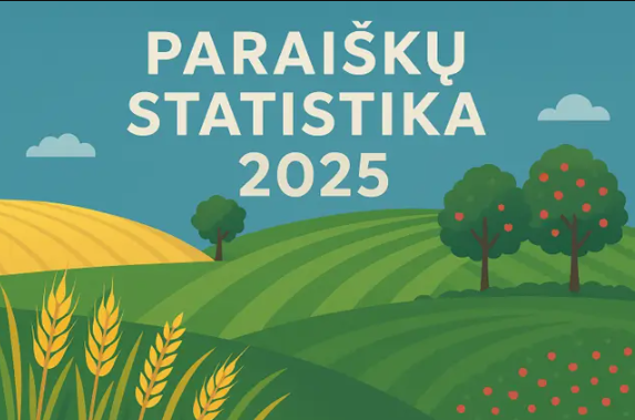 paraiškų statistika
