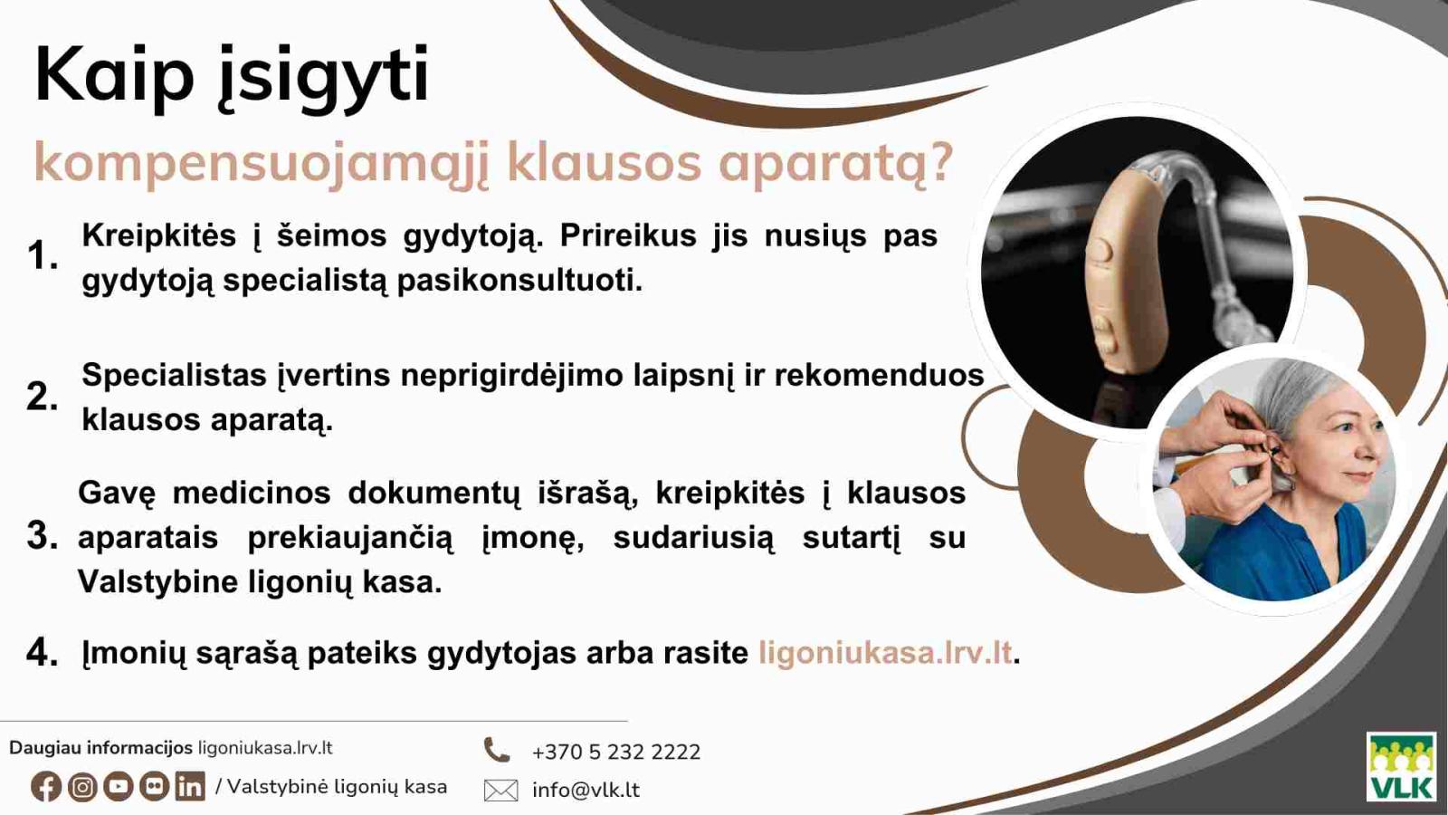 klausos aparatas
