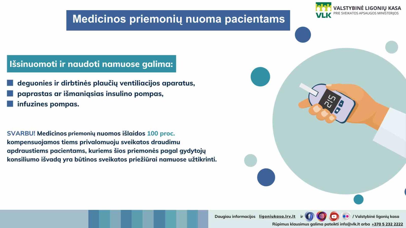 medicinos priemoniu nuoma