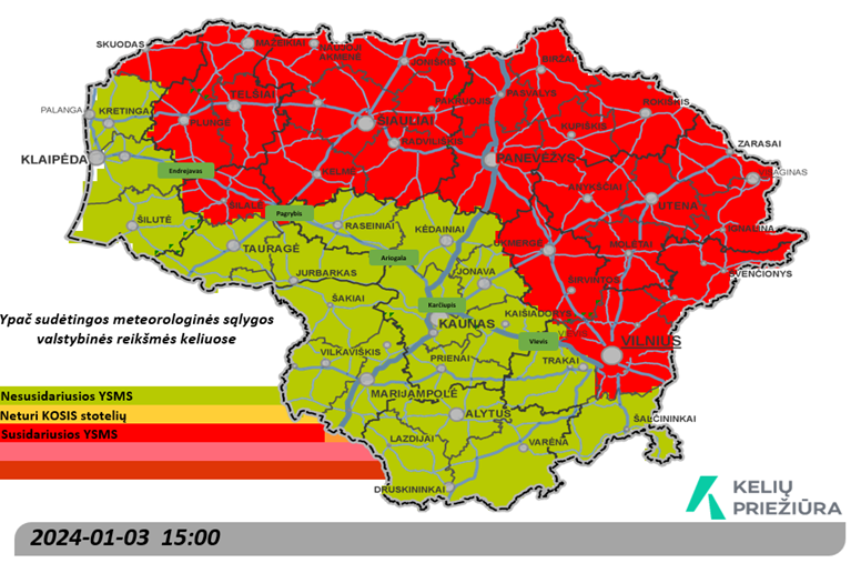 Meteorologinės sąlygos Lietuvoje