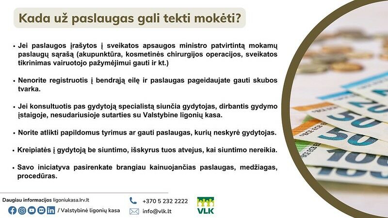 mokami sveikatos tyrimai
