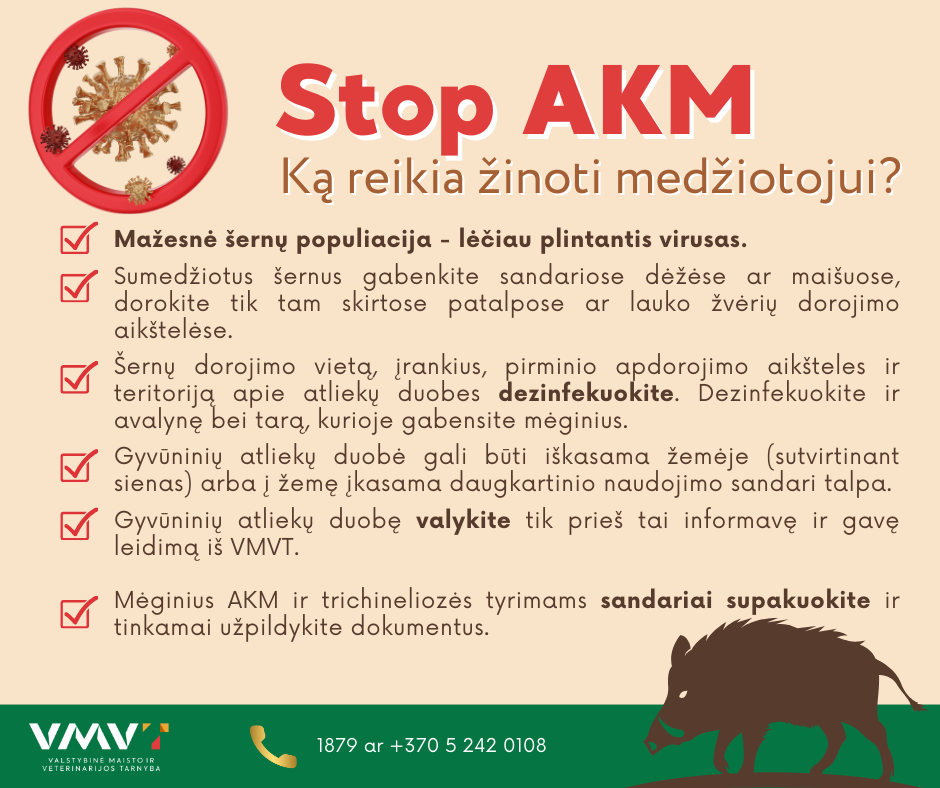 AKM atmintinė medžiotojui