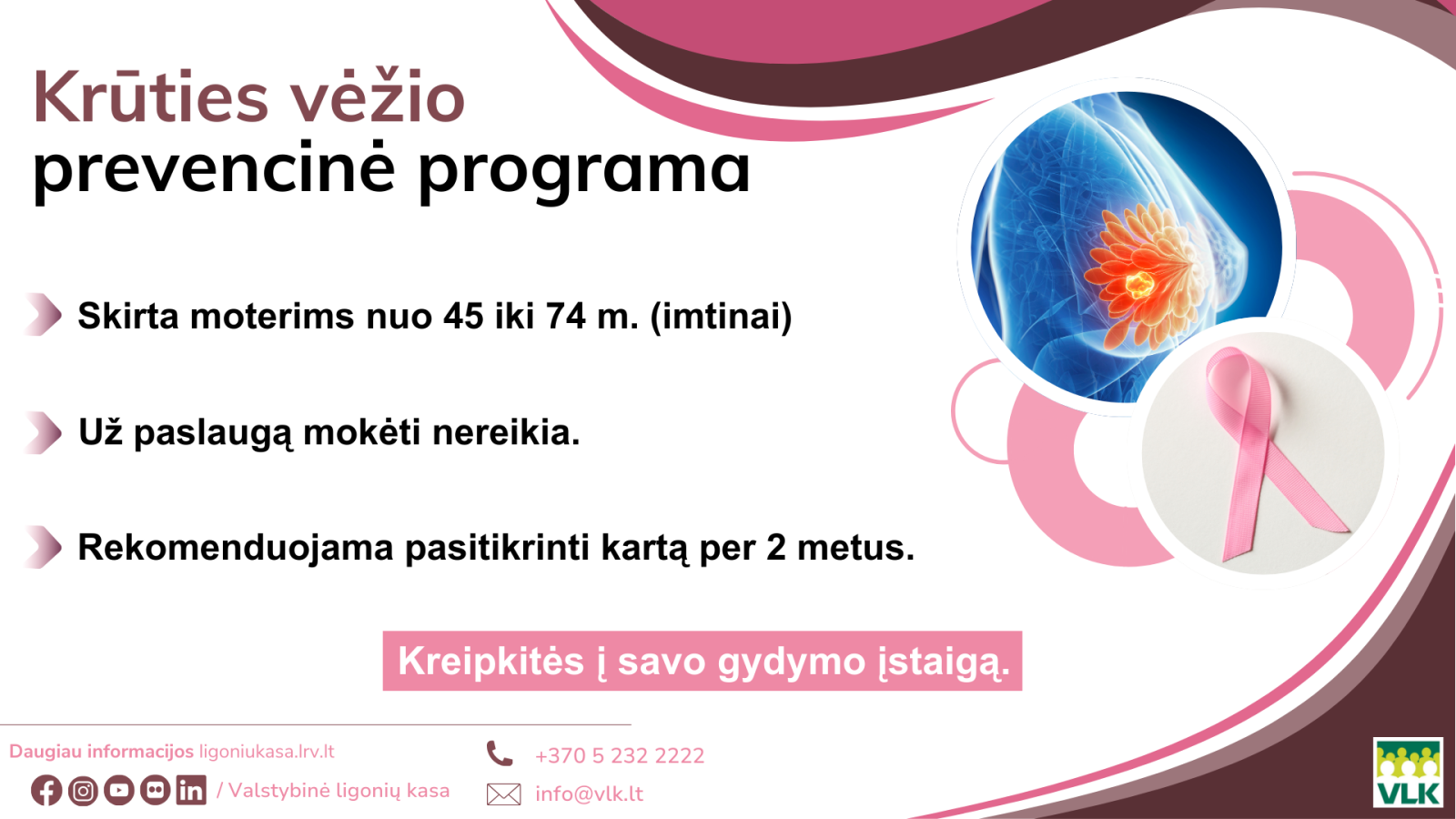 Krūties vėžio prevencinė programa