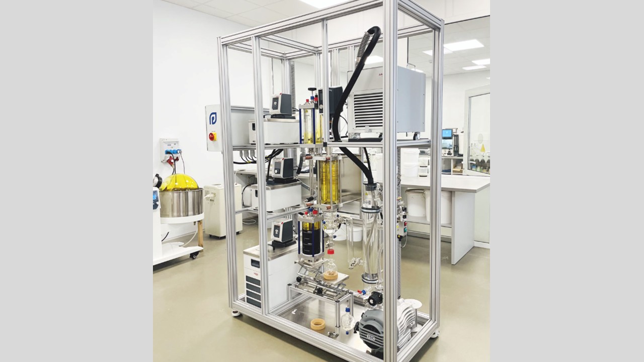Panevėžio aruodas, laboratorijoje
