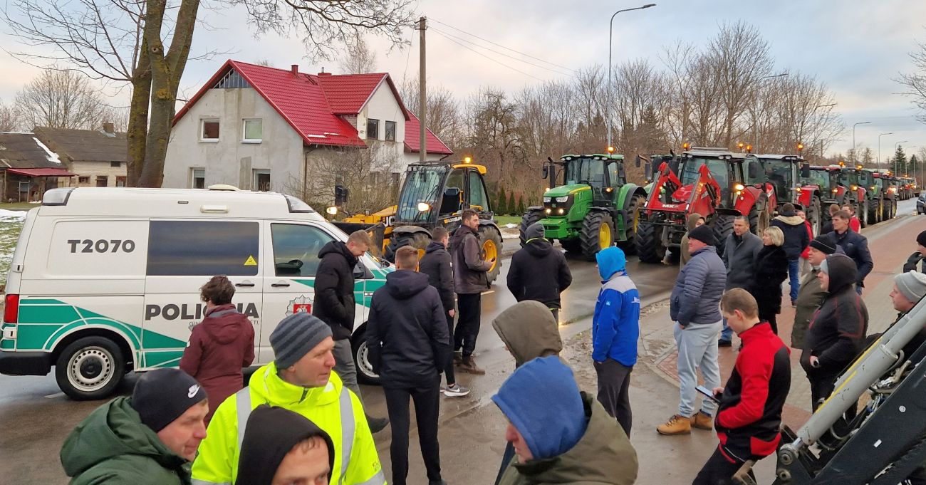 lūkininkų protestas