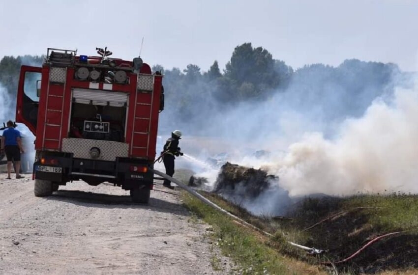 Dėl deginamų laužų ugniagesiai per dieną kviečiami net po kelis kartus