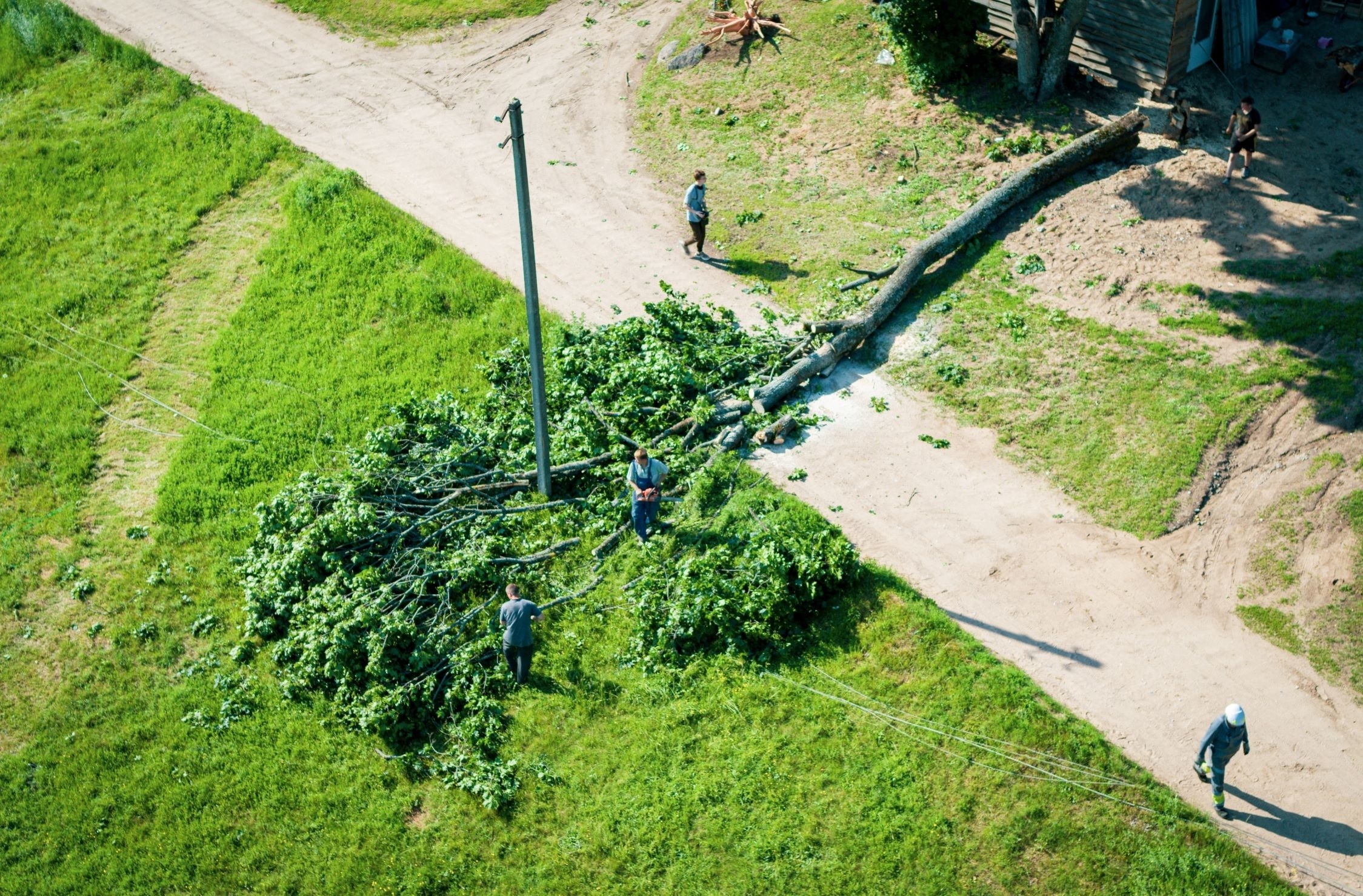 Artėjant audrai ESO pasiruošę šalinti stichijos padarinius