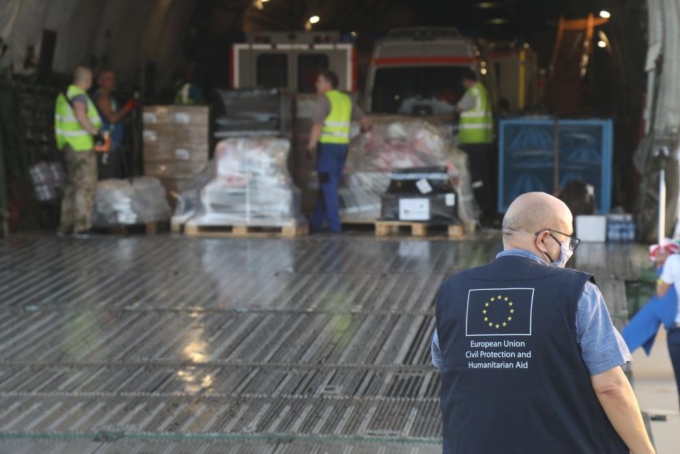 ES telkia paramą po Kachovkos užtvankos sugriovimo