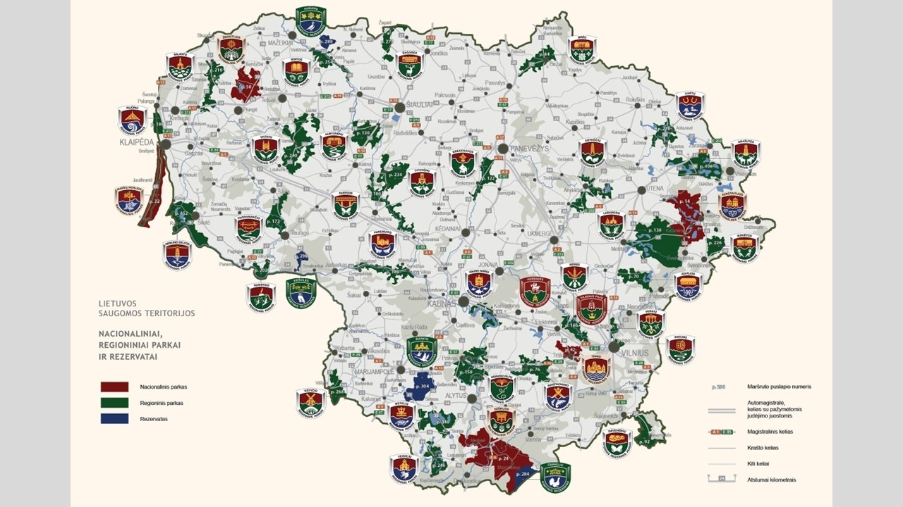 Šiandien – regioninių parkų gimtadienis