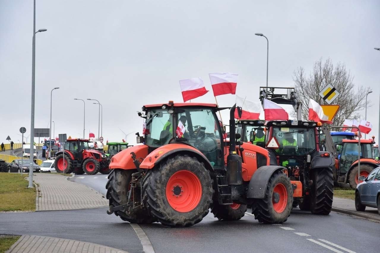 Ar lenkų ūkininkai bus nubausti už teisėtus protestus?