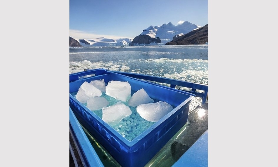 Karščiausia mada Dubajuje – ledukai kokteiliui iš Grenlandijos – sulaukė aštrios kritikos