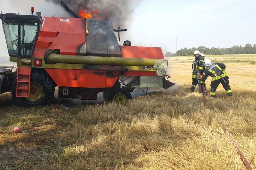 Prasidėjus javapjūtei, pareigūnai prevencinių reidų metu tikrins kombainus ir grūdų sandėlius