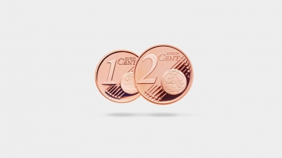 LB: priėmus apvalinimo įstatymą 1-2 centų monetų turėtų nelikti per kelerius metus