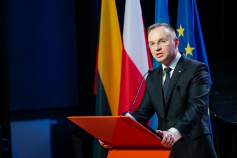 Lenkijos Prezidentas A. Duda: „Rusijos pasaulis“ mums nereikalingas
