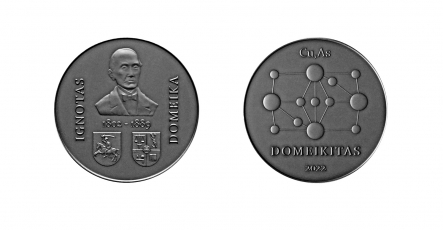 Akademikui Benediktui Juodkai – Ignoto Domeikos atminimo medalis