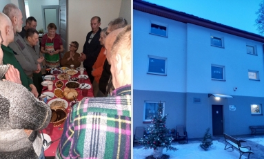 Kalėdos nakvynės namuose: patalpas puošia ir maistą gamina patys gyventojai