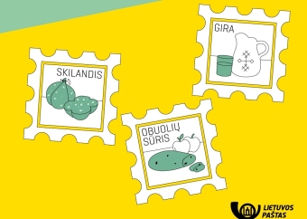 Obuolių sūris, skilandis, ar gira – kuris jų papuoš naująjį pašto ženklą?