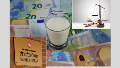 Pieno krizė: Žemės ūkio ministerija paduota į teismą
