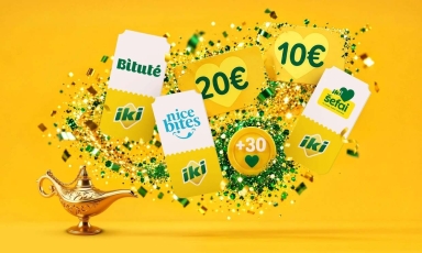 „Iki“ duos gero visus metus: per pirmą gimtadienio mėnesį išdalys 35 tūkst. gimtadienio dovanų pirkėjams