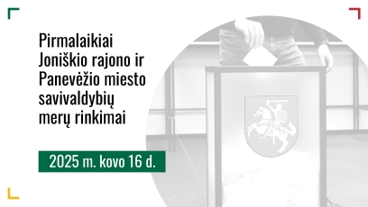 Mero rinkimai Jonavos rajono savivaldybėje atšaukti. Panevėžyje ir Joniškyje vyks įprasta tvarka