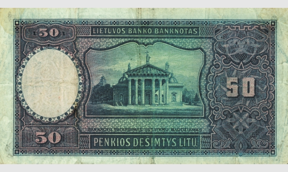 Litų banknotai – architektūros istorijos pasakotojai